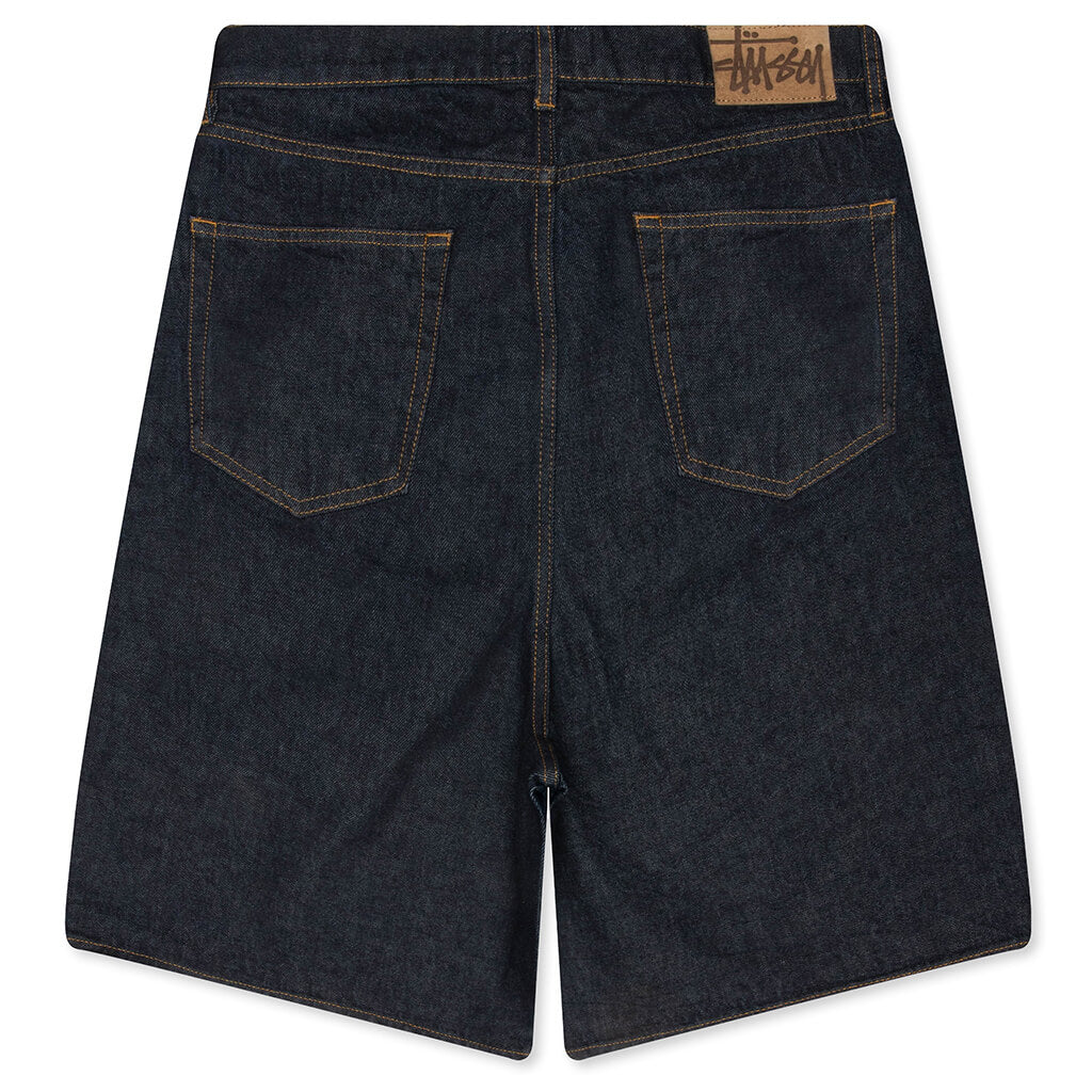 Big Ol Denim Shorts- Rinsed Indigo