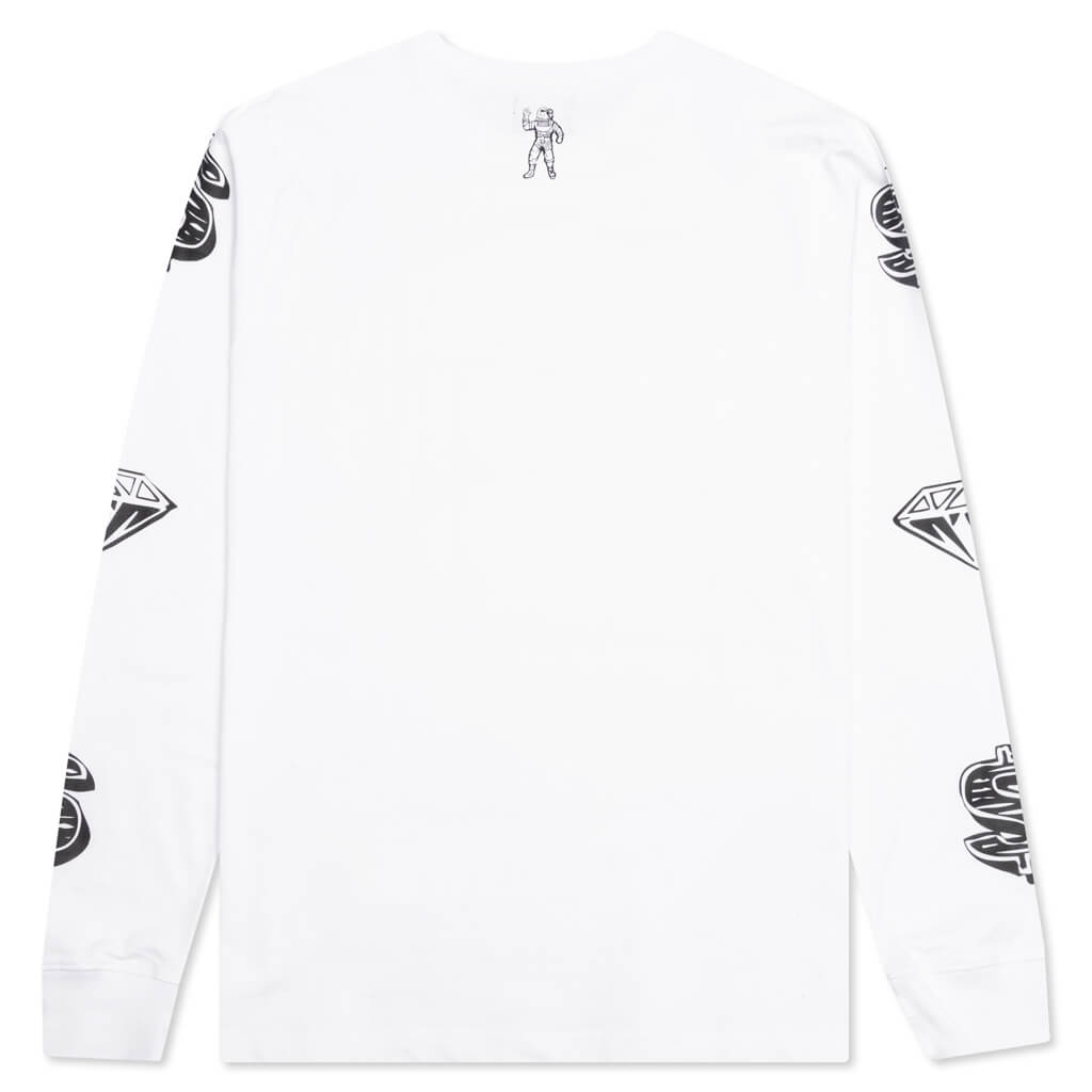 Billlionaire Boys Club BB Arch L/S Tee - White