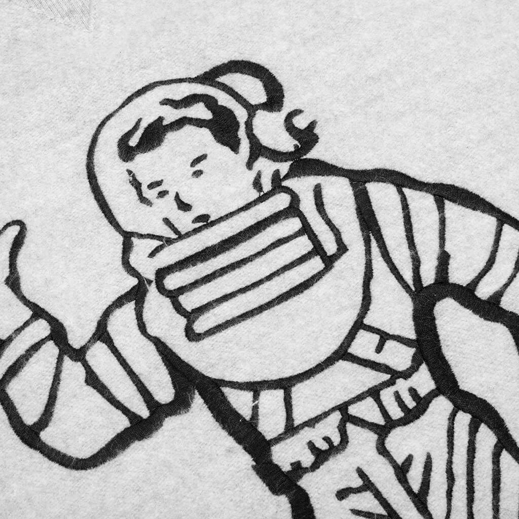 BB Astronaut Crewneck - Heather Grey