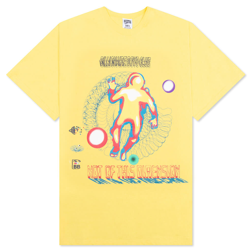 BB Beyond S/S Tee - Yellow Cream