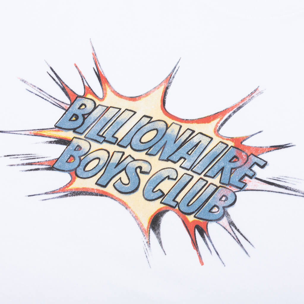 BB Burst S/S Tee - White