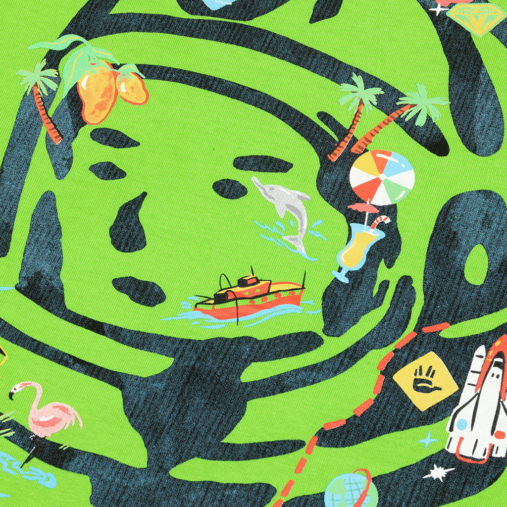 BB Caribe S/S Tee - Green Flash