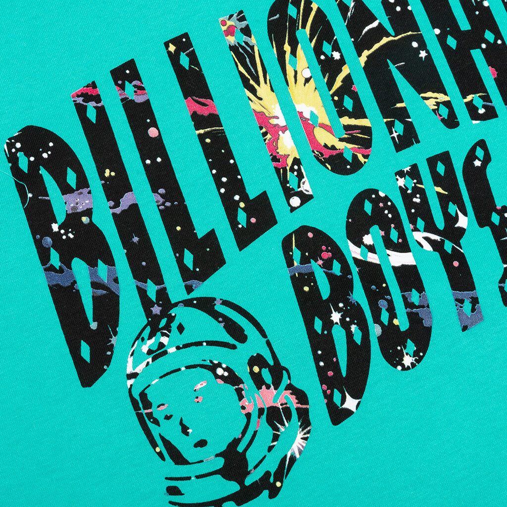 BB Cosmic Arch S/S Tee - Bright Aqua