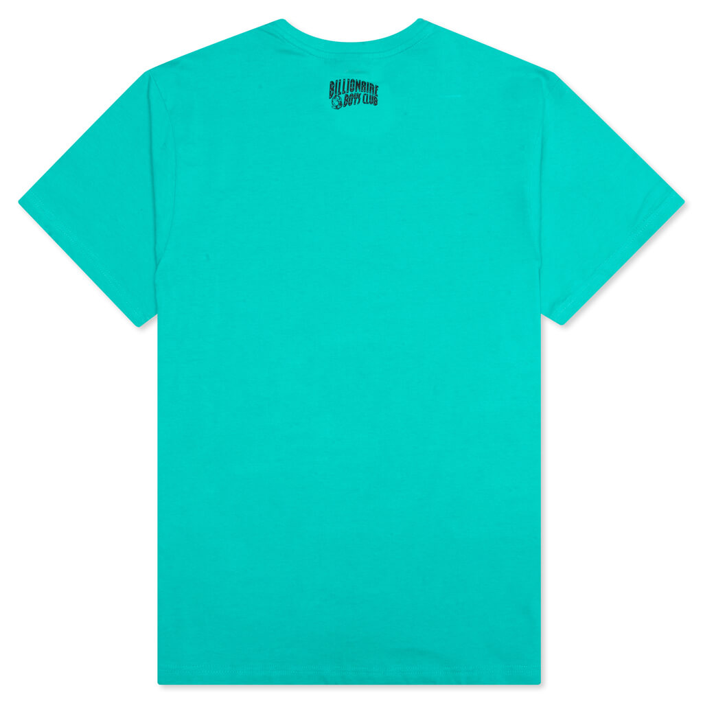 BB Cosmic Astro S/S Tee - Bright Aqua