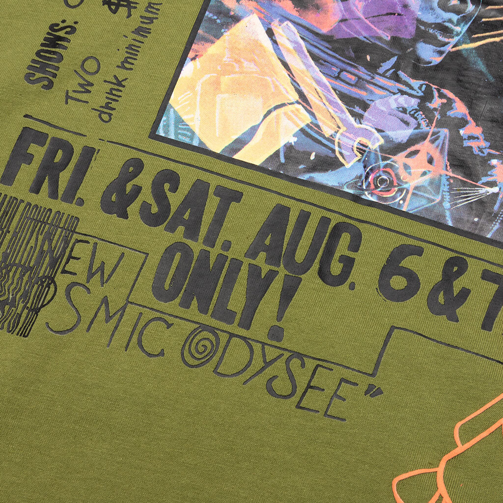 BB Cosmic Odysee S/S Tee - Calliste Green