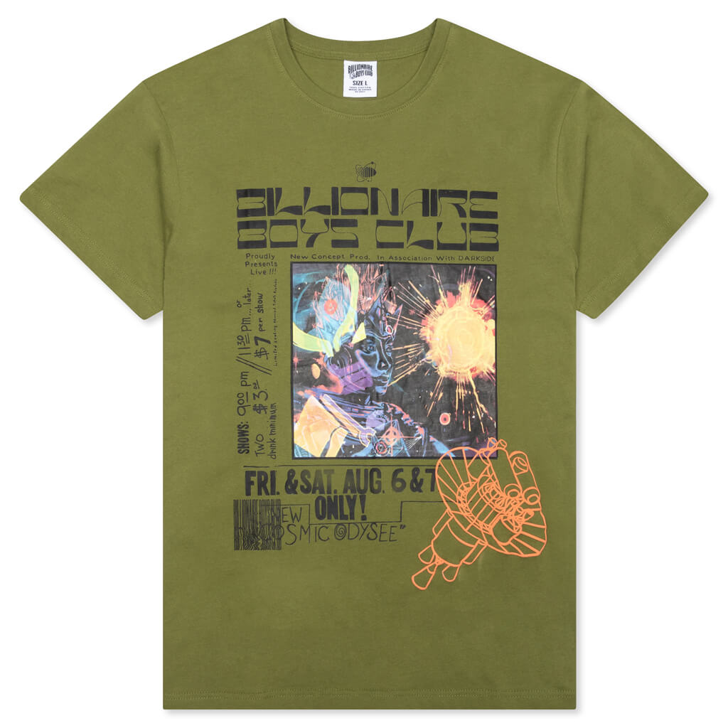 BB Cosmic Odysee S/S Tee - Calliste Green