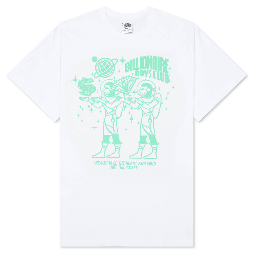 BB Discover S/S Tee - Bleach White