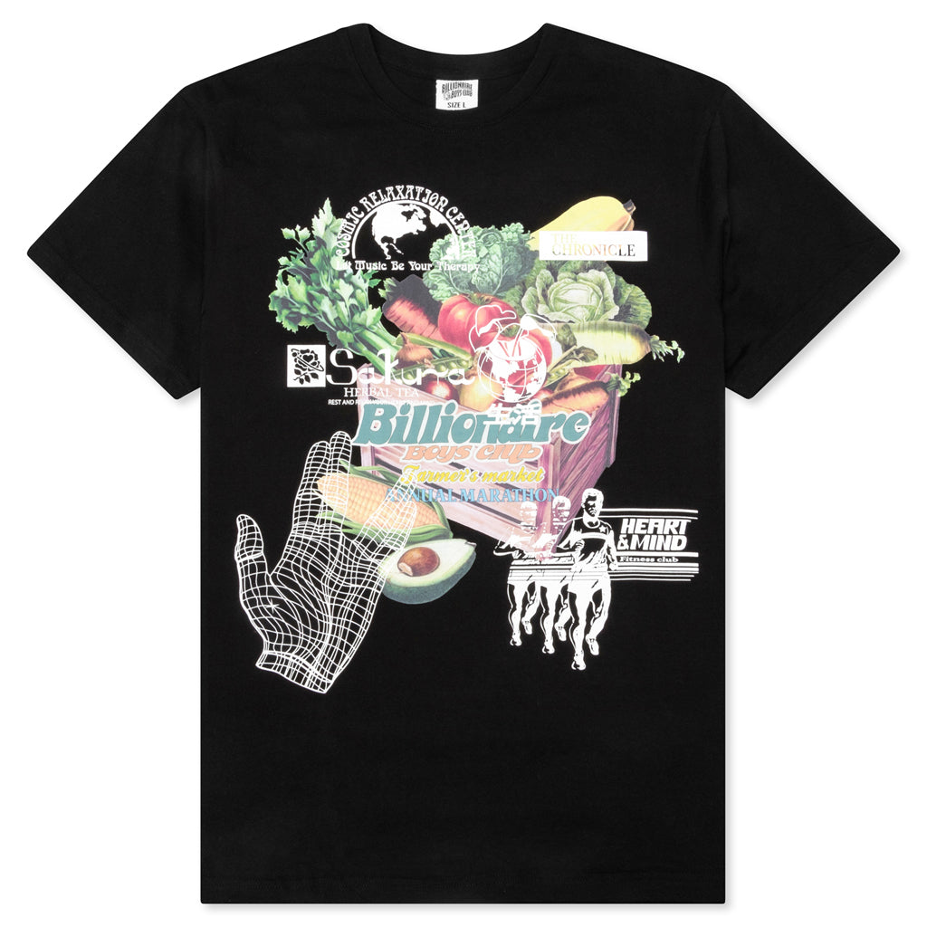 BB Farmers S/S Tee - Black