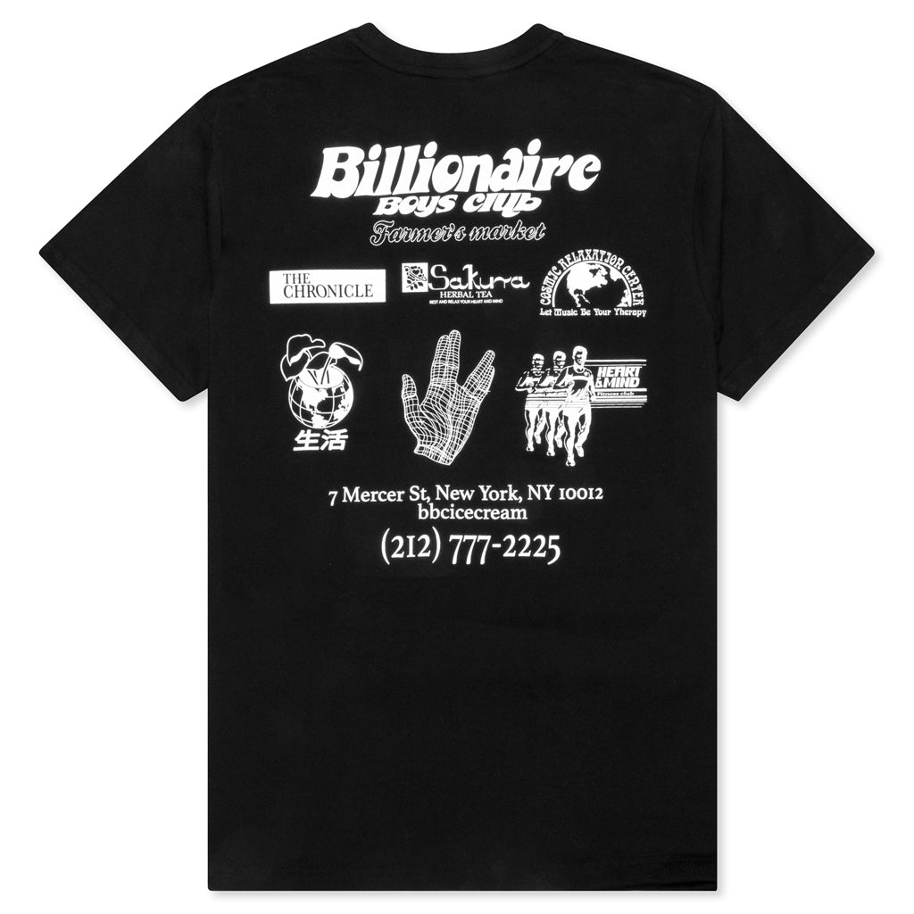 BB Farmers S/S Tee - Black