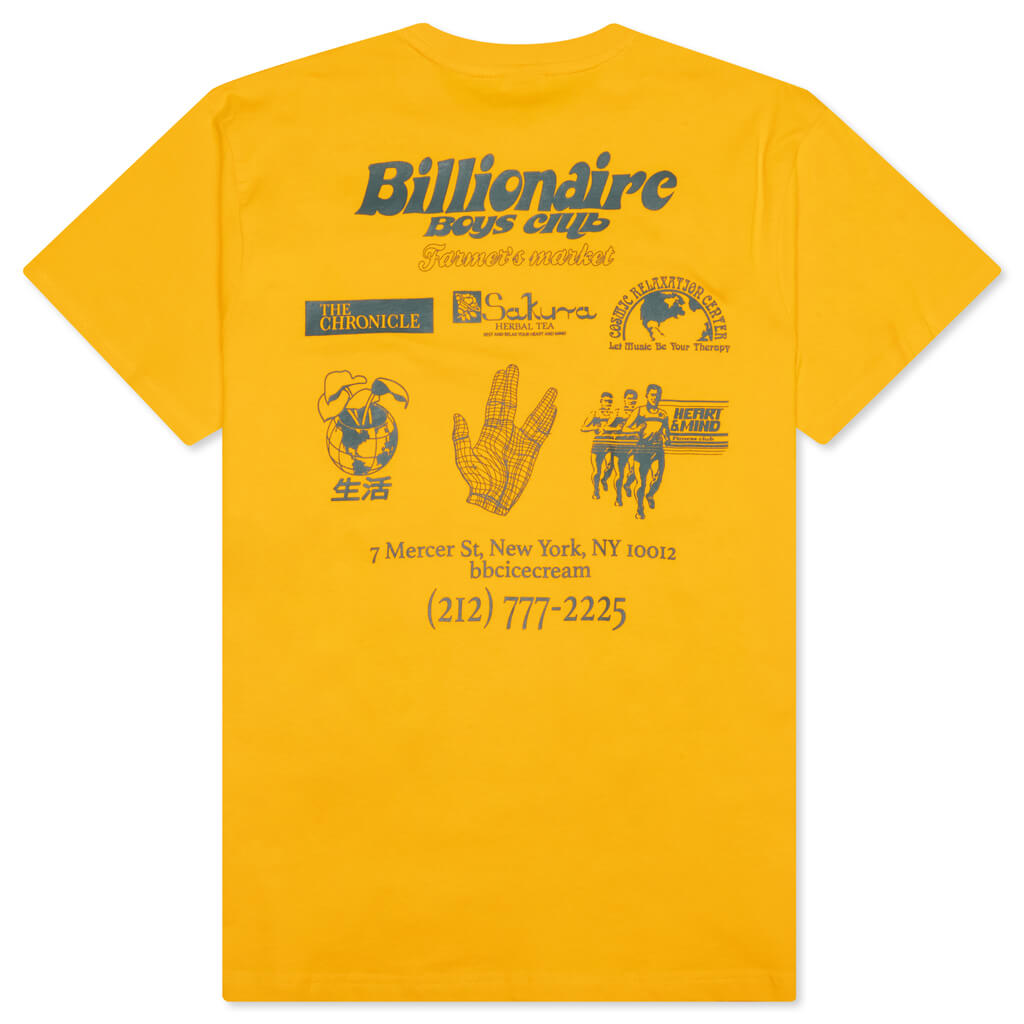 BB Farmers S/S Tee - Radiant Yellow