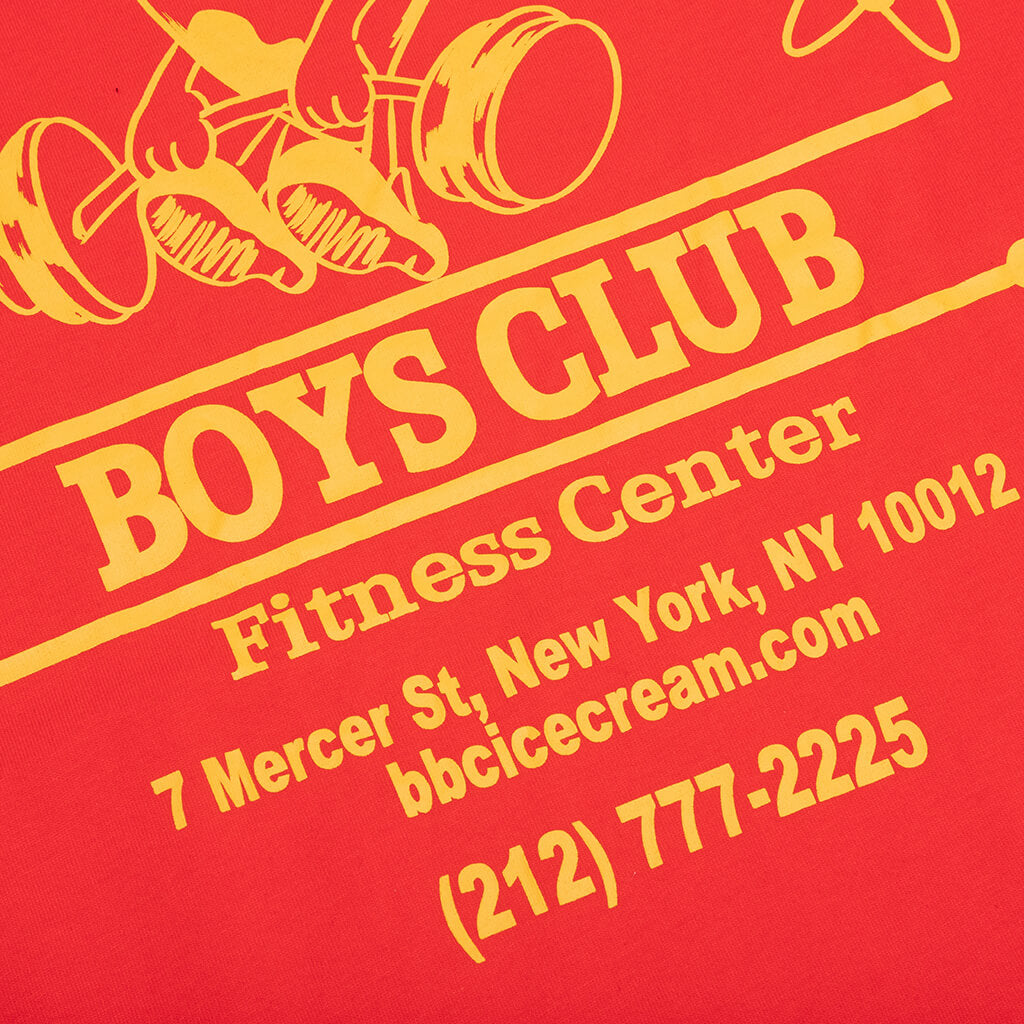 BB Fitness Center S/S Tee - Lollipop Red
