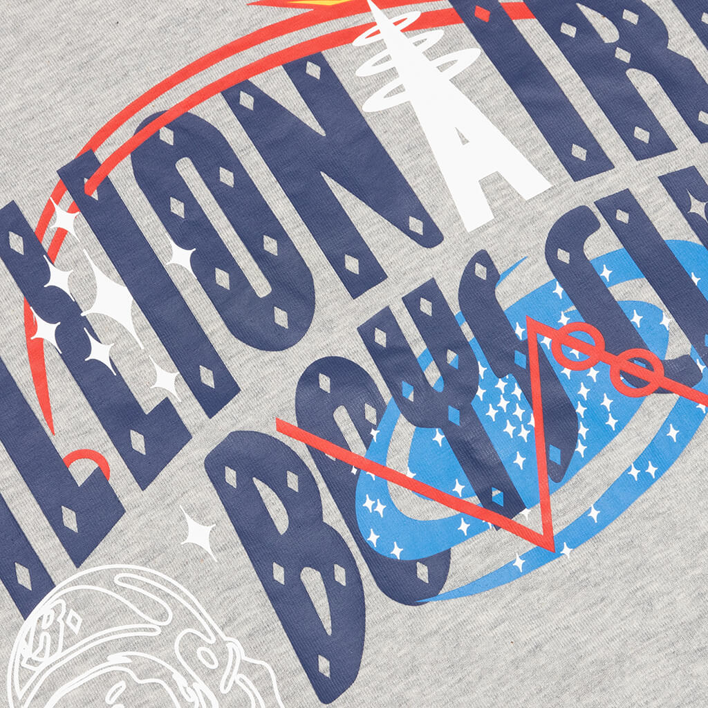 BB Future Arch S/S Tee - Heather Grey