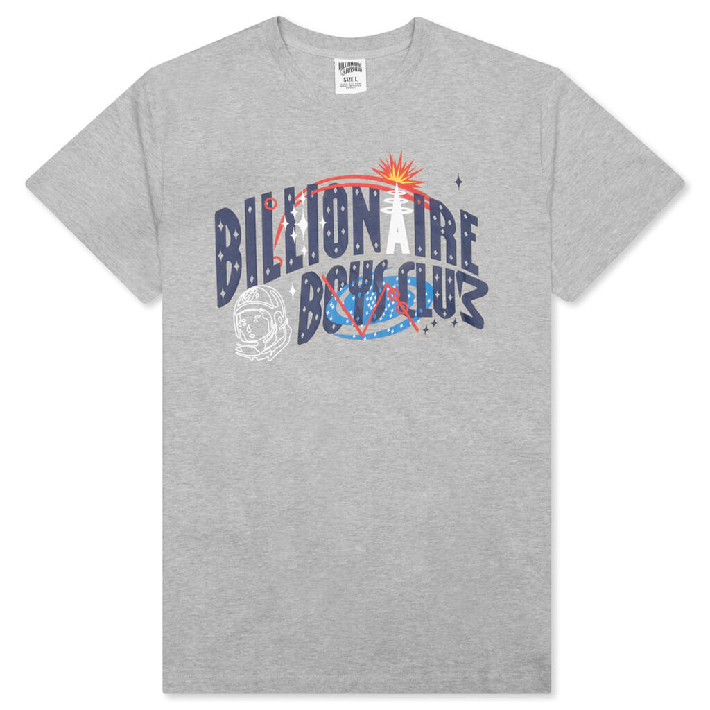 BB Future Arch S/S Tee - Heather Grey