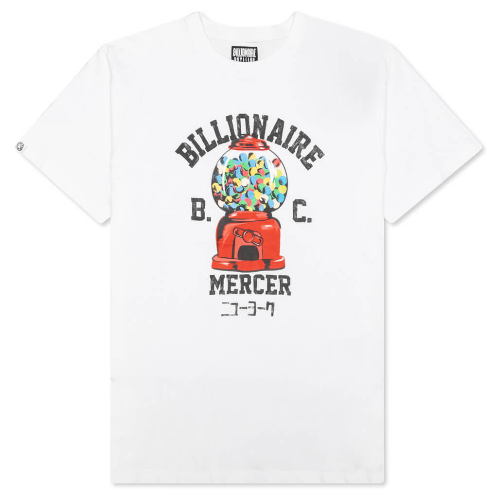Billlionaire Boys Club BB Gumball Galaxy S/S Knit - White