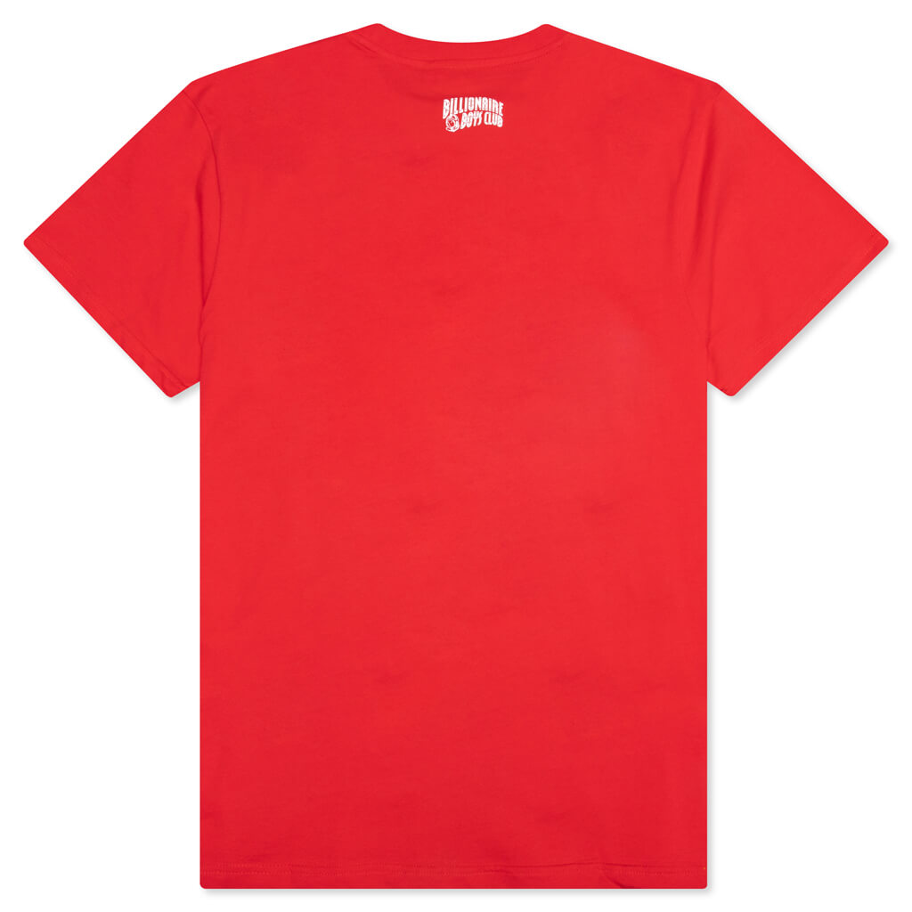 BB H.M.B.E S/S Tee - Lollipop Red