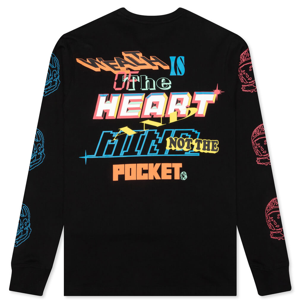 BB Heart and Mind L/S Tee - Black