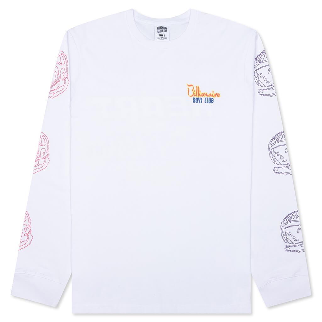 BB Heart and Mind L/S Tee - White
