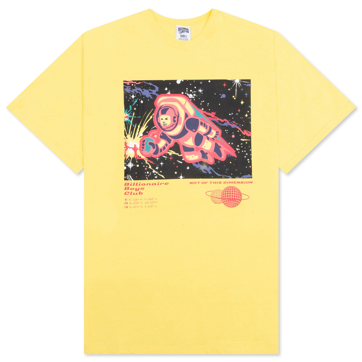 BB Hyperspace S/S Tee - Yellow Cream