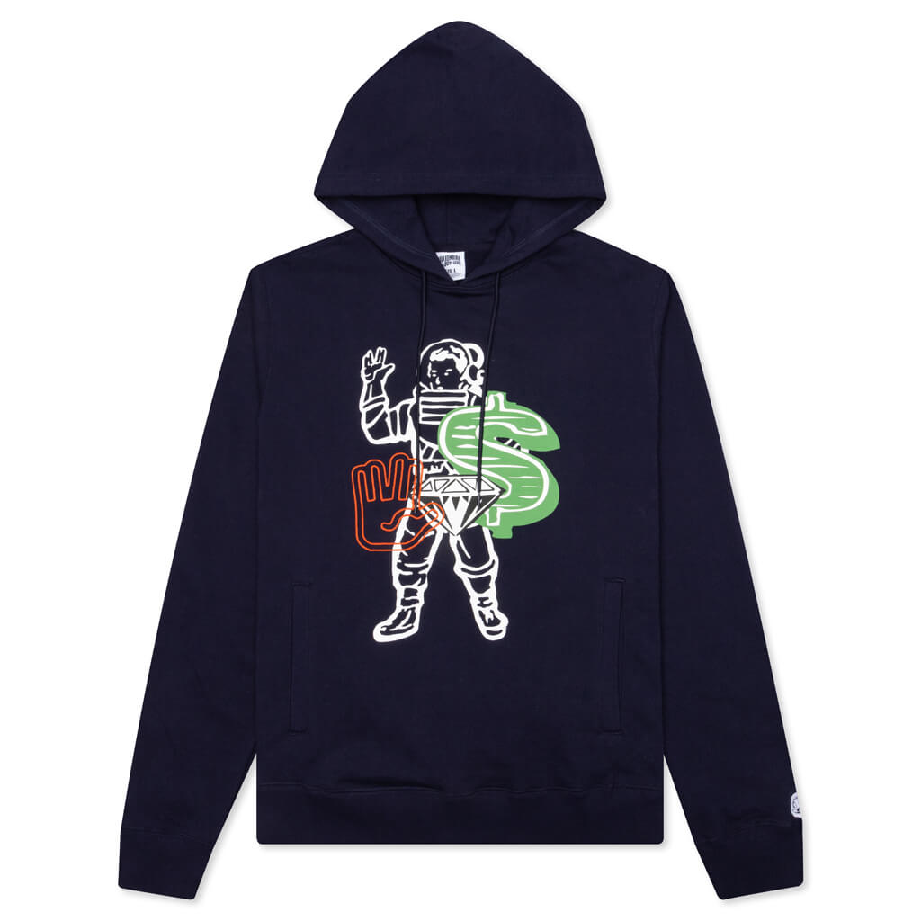 Billlionaire Boys Club BB Icon Hoodie - Evening Blue