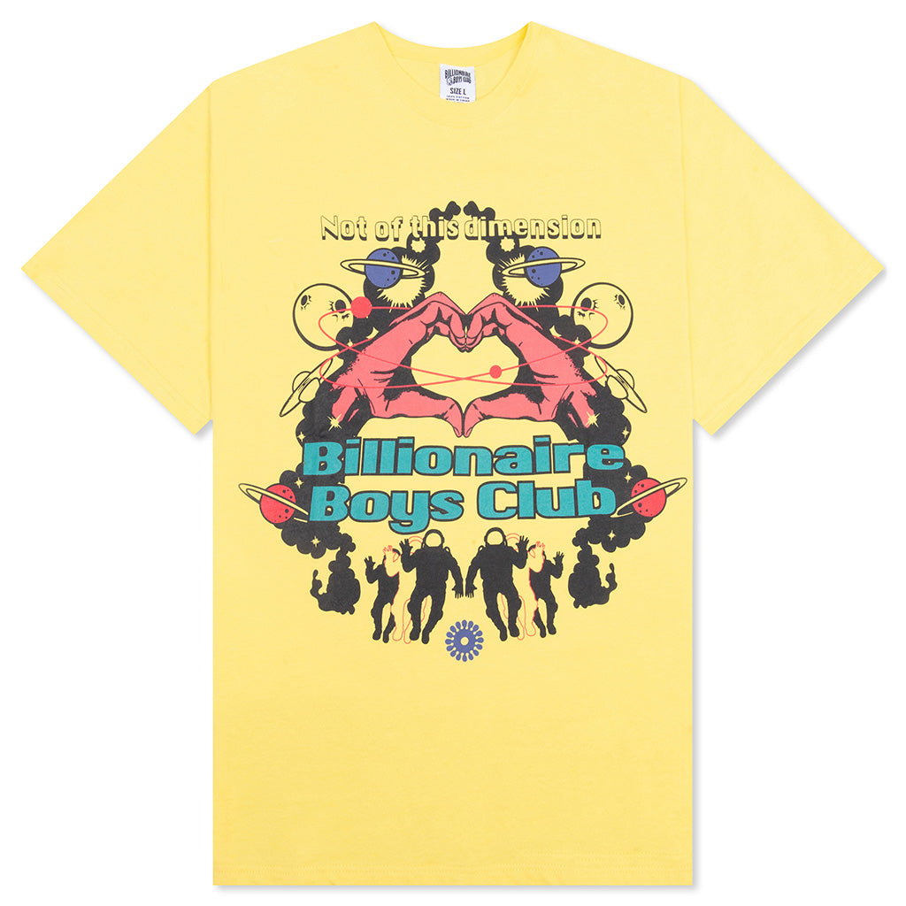 BB Interdimensional S/S Tee - Yellow Cream