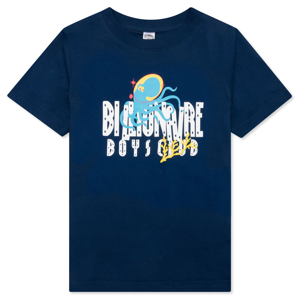 BB Kids Tentacles S/S Tee - Estate Blue
