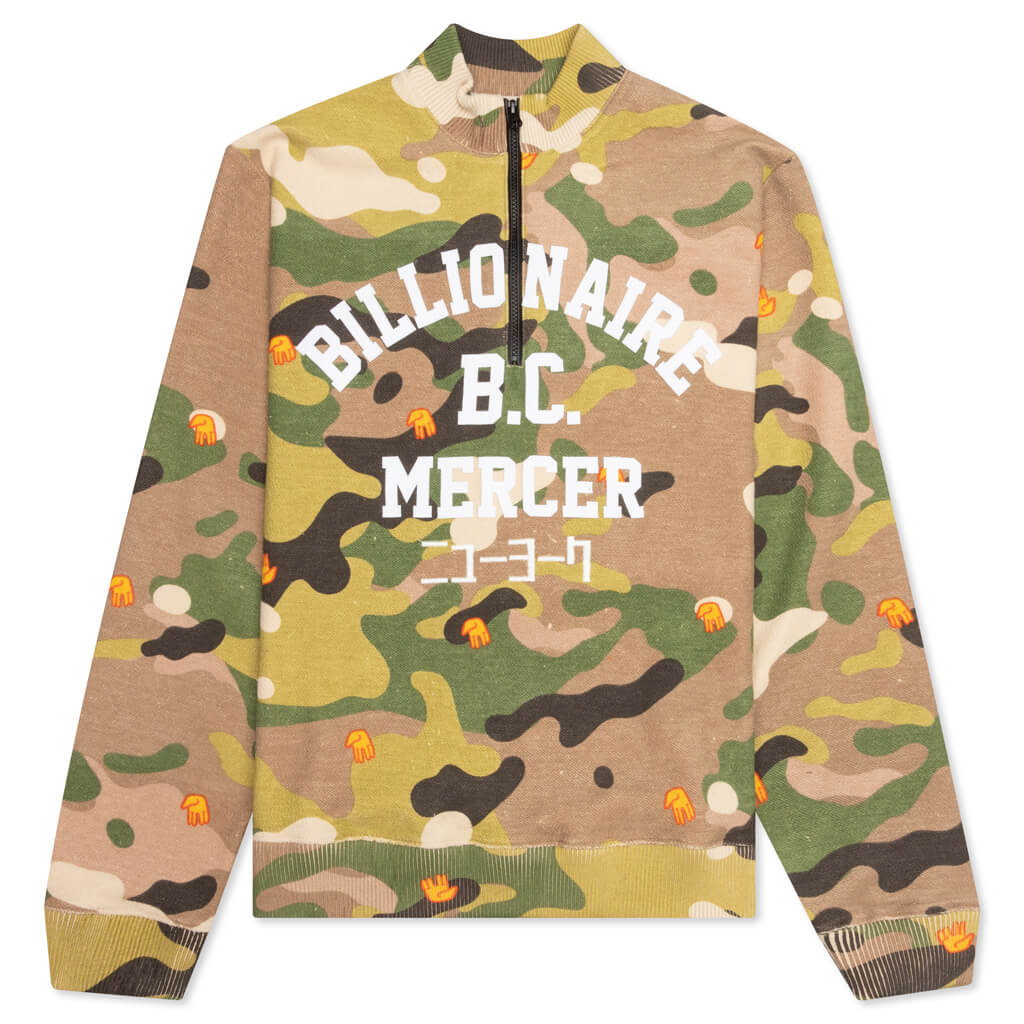 Billlionaire Boys Club BB Lifeform Zip Pullover - Fog