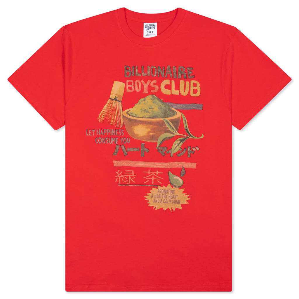 BB Matcha S/S Tee - Lollipop Red