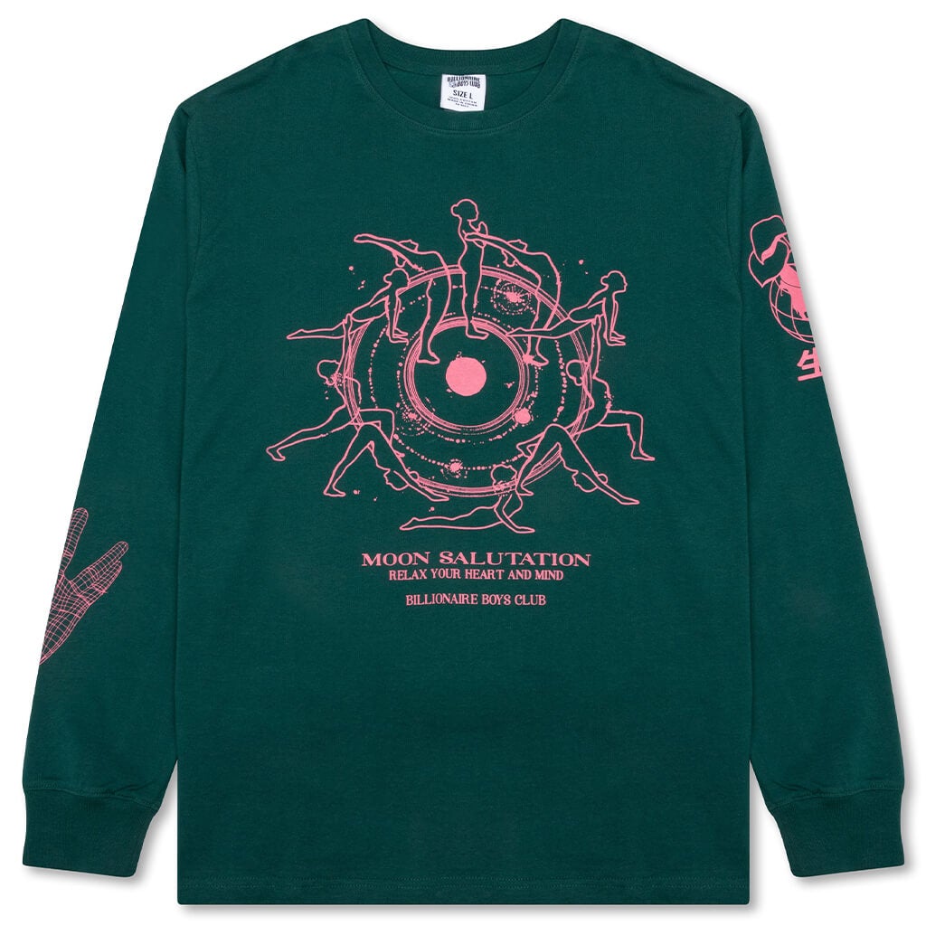 BB Moon Salutations L/S Tee - Botanical Garden