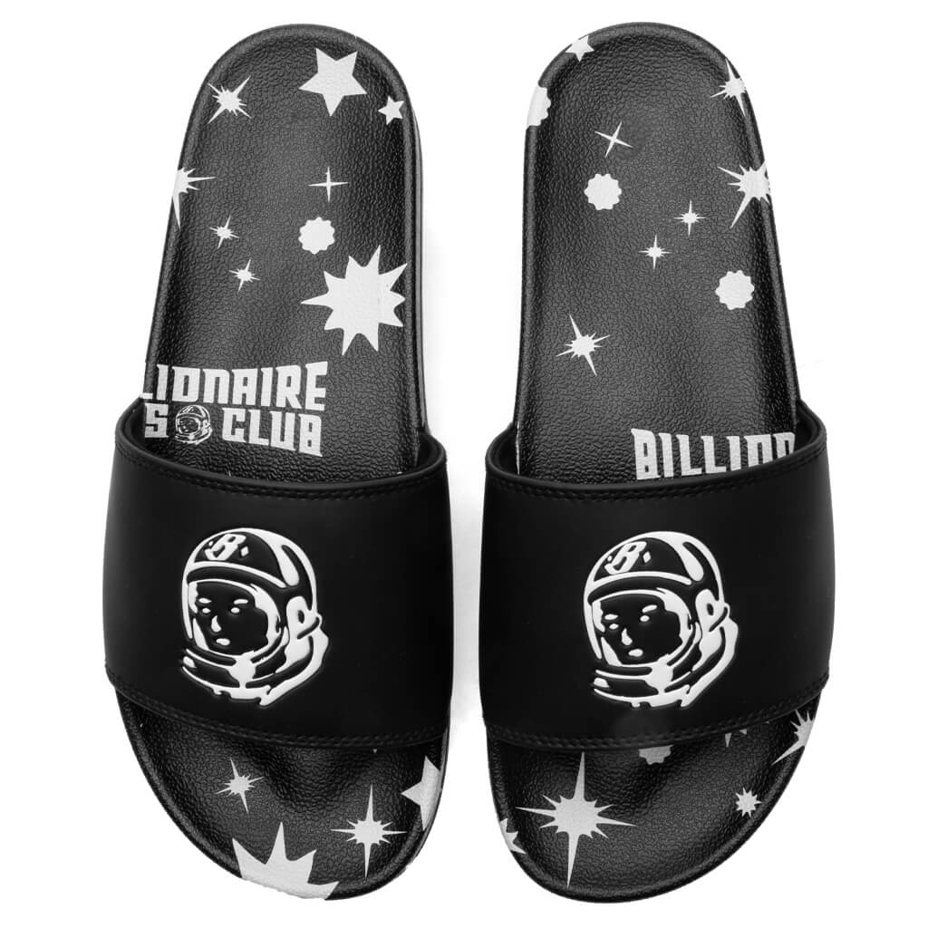 BB Moon Walk Slides - Black