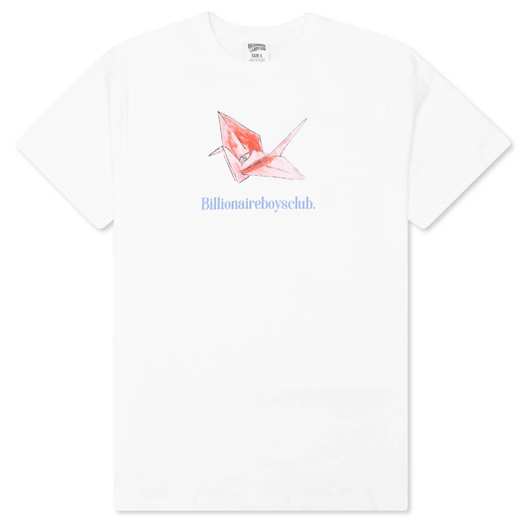 BB Origami S/S Tee - Bleach White