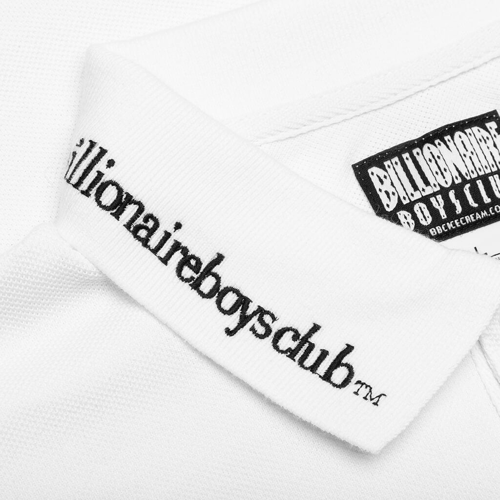 BB Peace S/S Polo - White