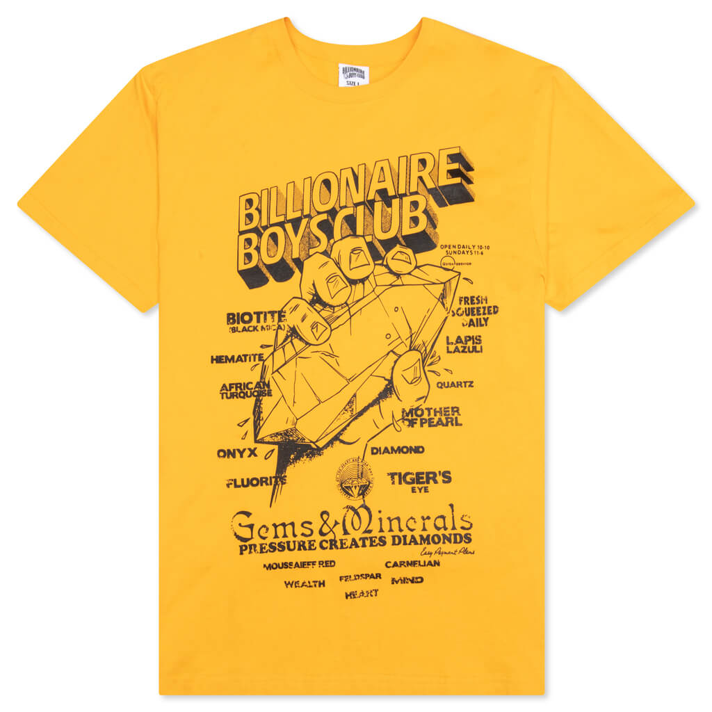 BB Pressed Diamonds S/S Tee - Beeswax