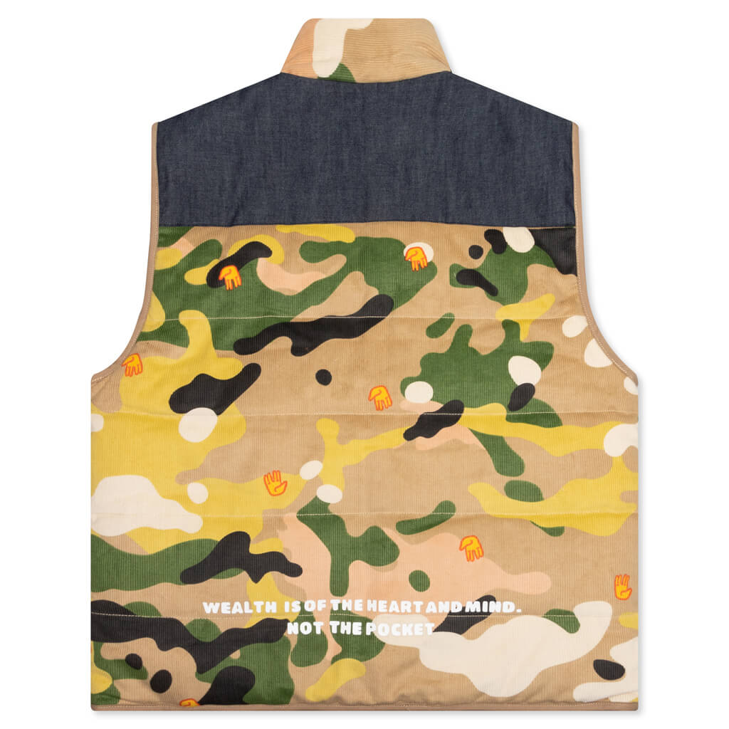 Billlionaire Boys Club BB Puffer Vest - Fog