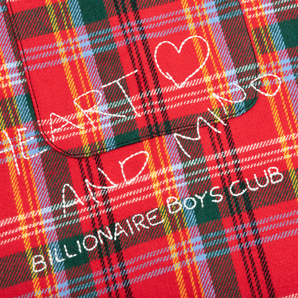 BB Relaxation L/S Woven - Lollipop Red