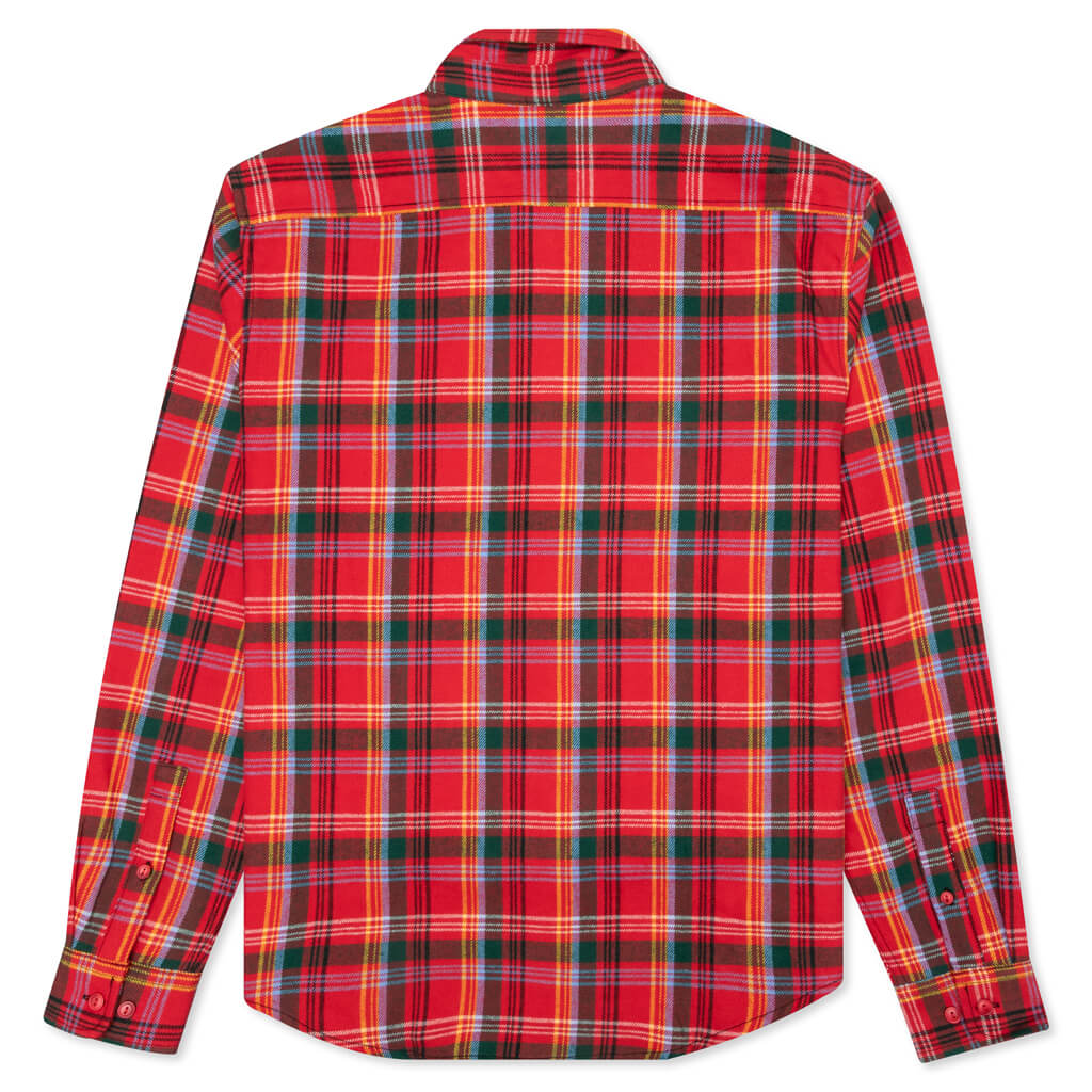 BB Relaxation L/S Woven - Lollipop Red
