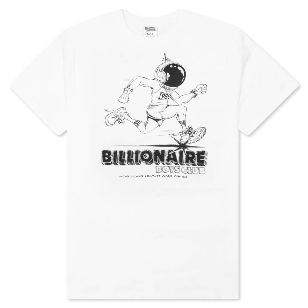 BB Runner S/S Tee - Bleach White