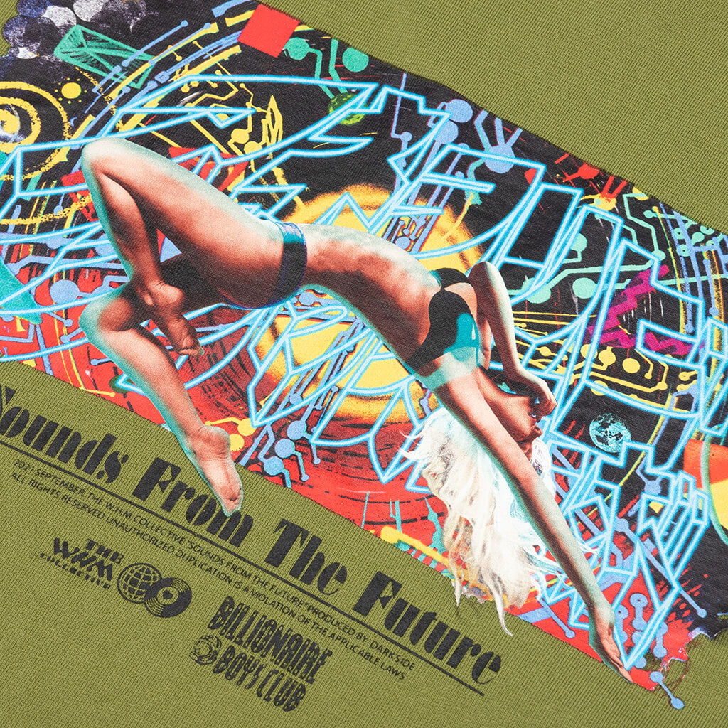 BB Soundwaves S/S Tee - Calliste Green