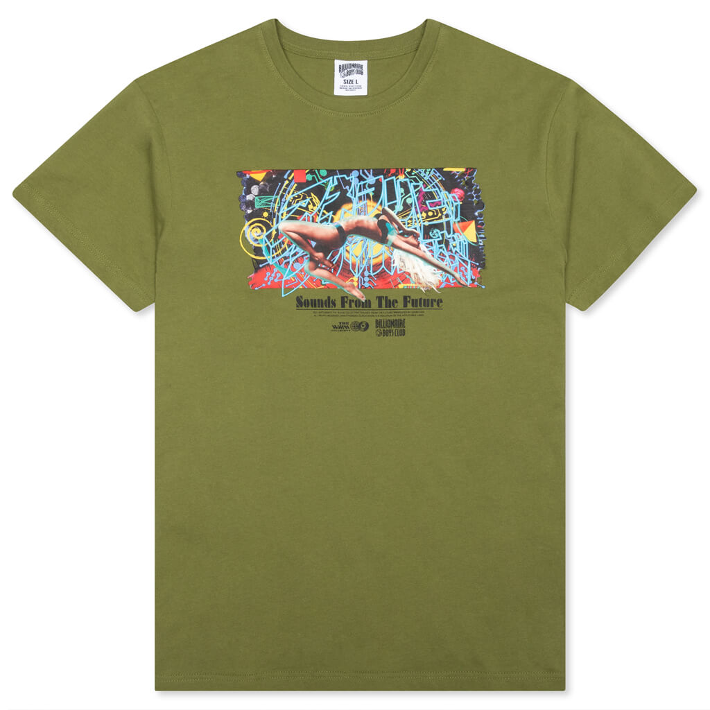 BB Soundwaves S/S Tee - Calliste Green