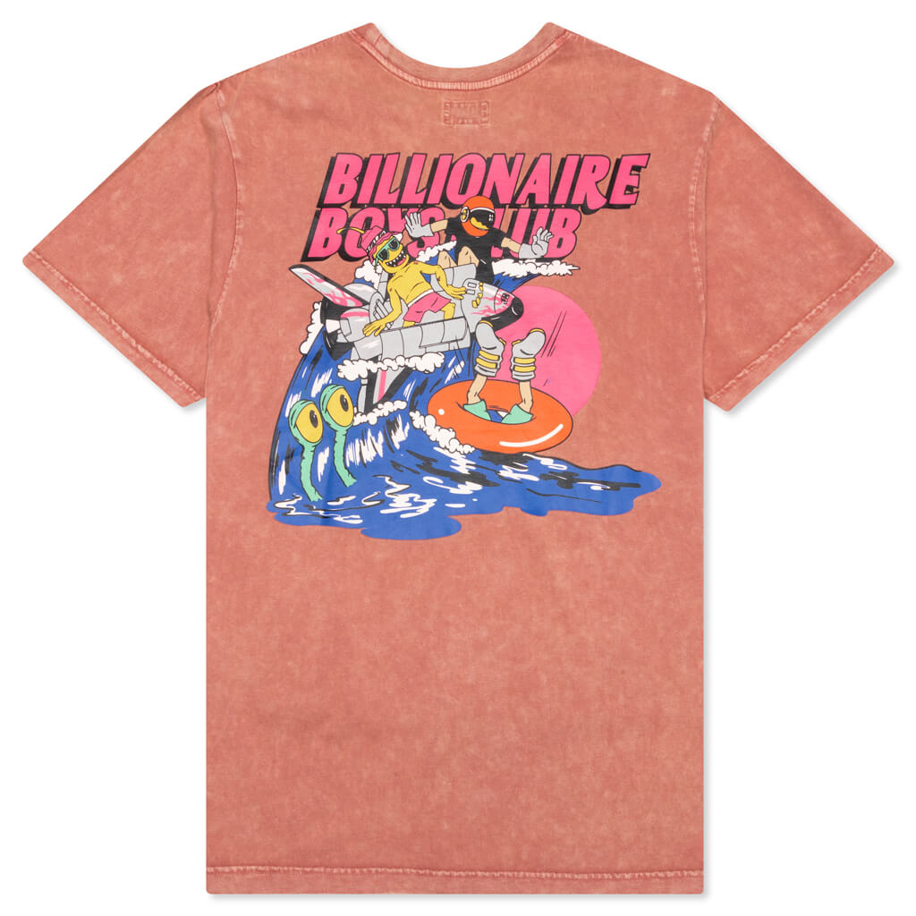 BB Space Wave S/S Knit - Wild Rose