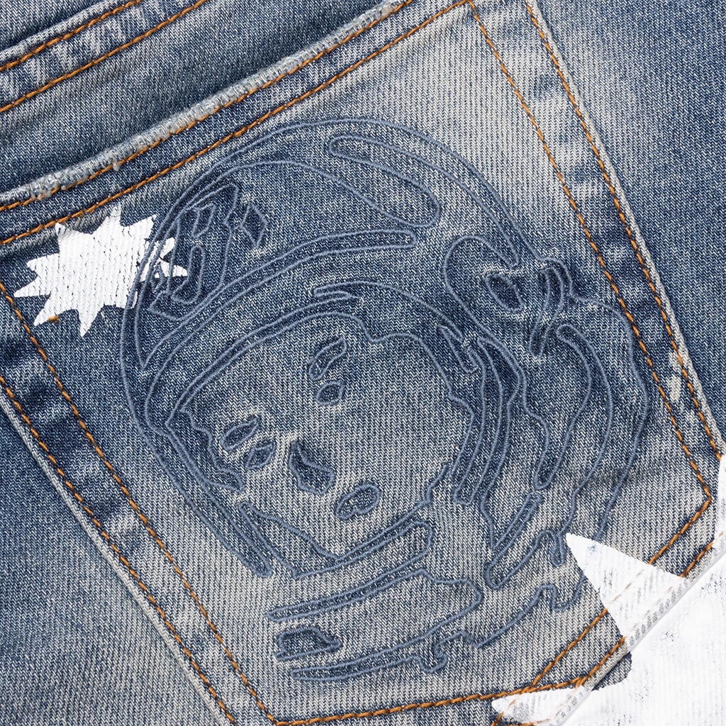 BB Sunburst Denim Short - Martian