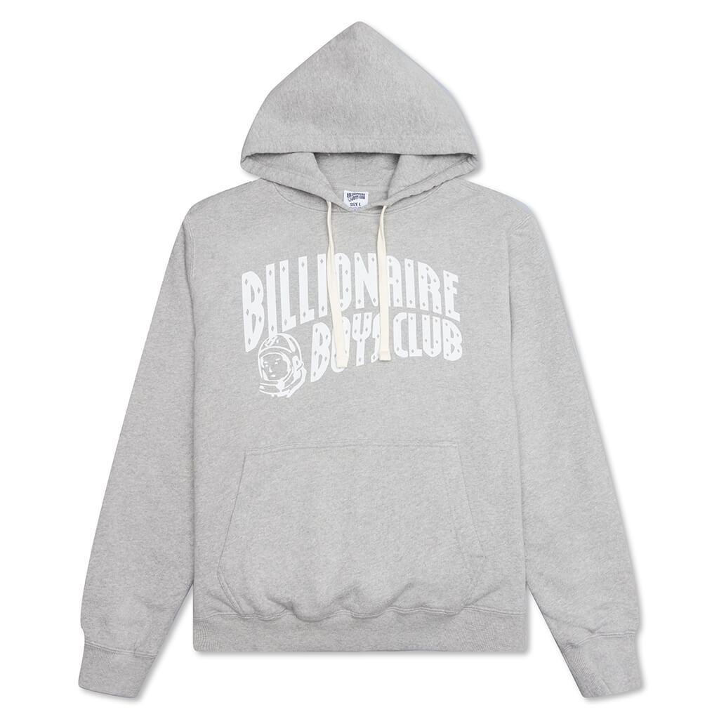 BB Vintage Arch Hoodie - Heather Grey
