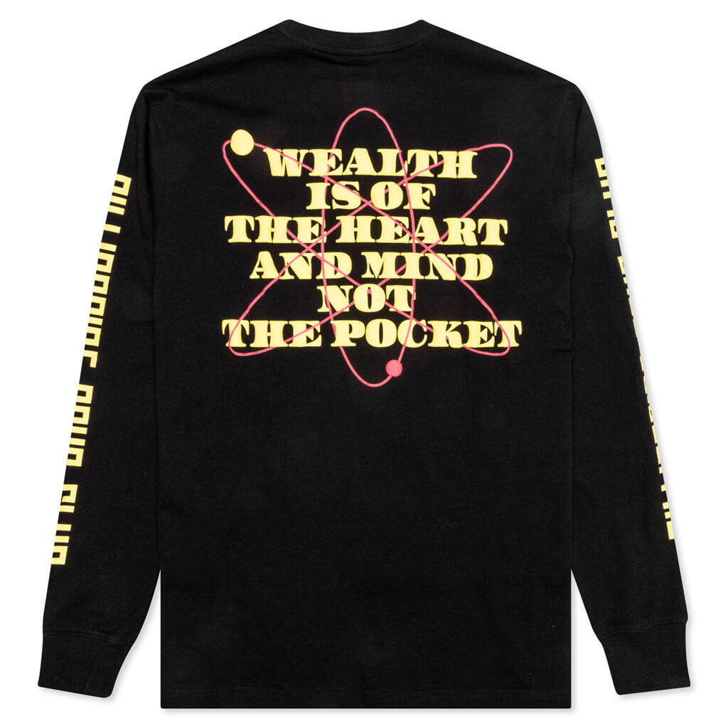 BB Wealth L/S Tee - Black