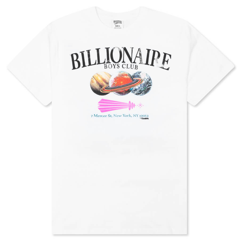 BB World S/S Tee - Bleach White