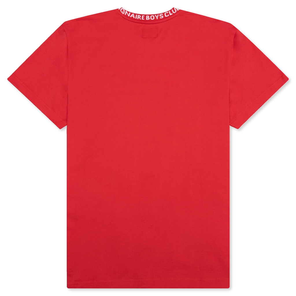 BB Wrapped S/S Knit - Lollipop Red
