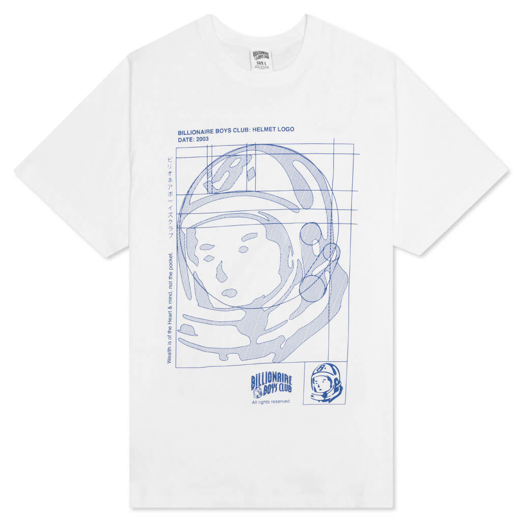 Blueprint S/S Tee - White