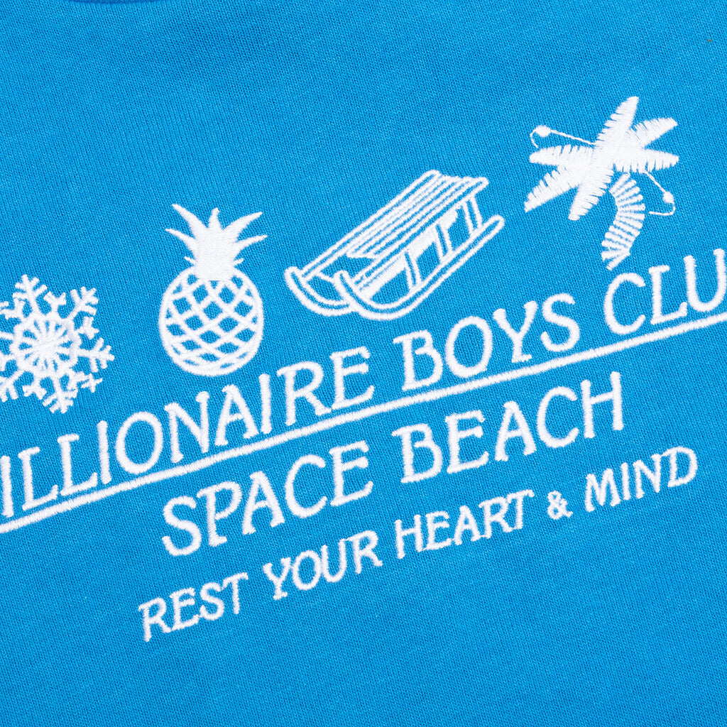 Kids BB Beach Club L/S Knit - Blue Aster