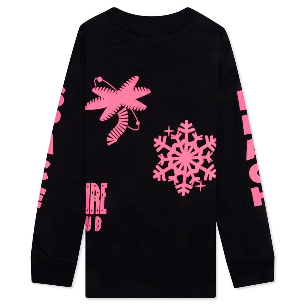 Kid's BB Playa L/S Tee - Black