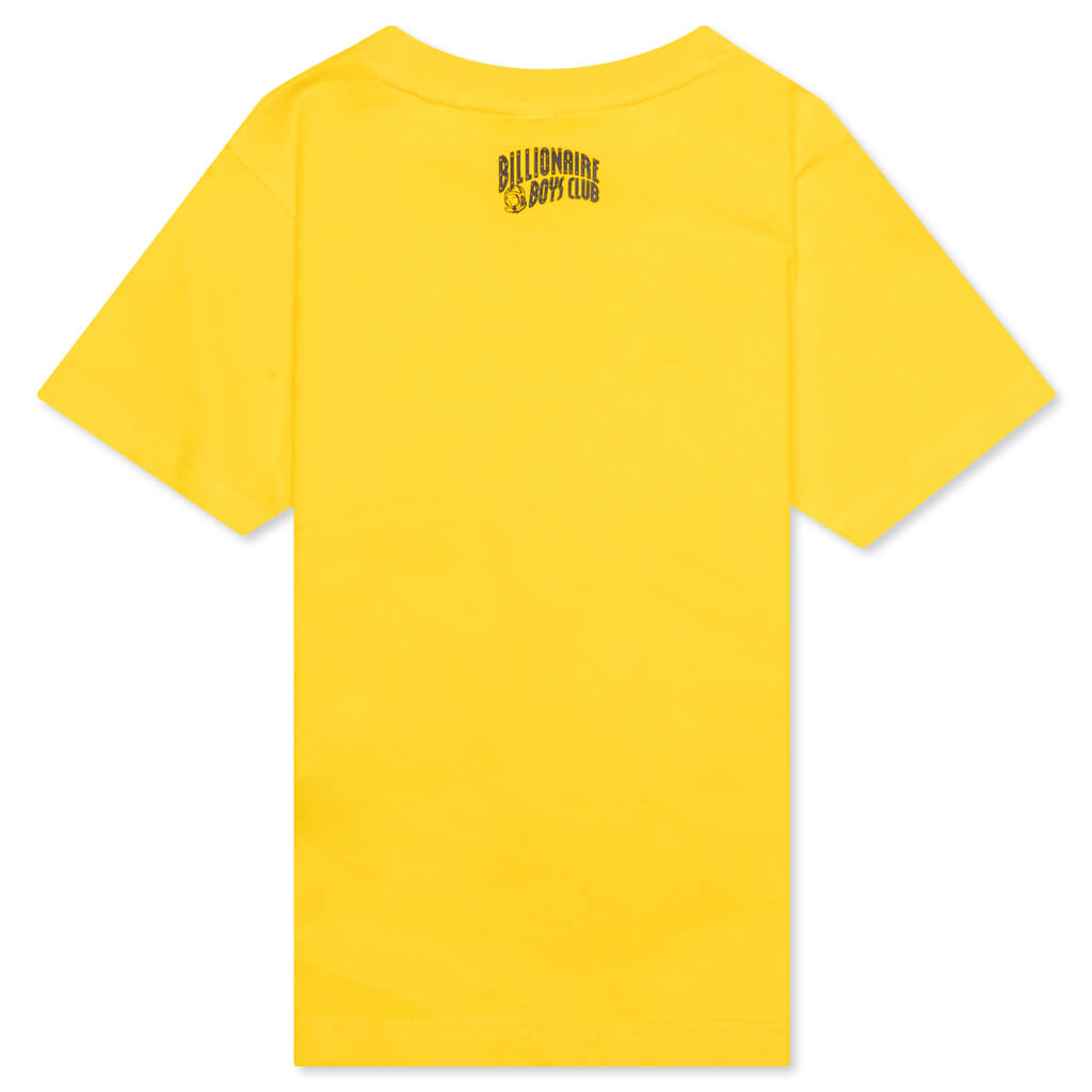 Kids BB Player 1 S/S Tee - Lemon Chrome