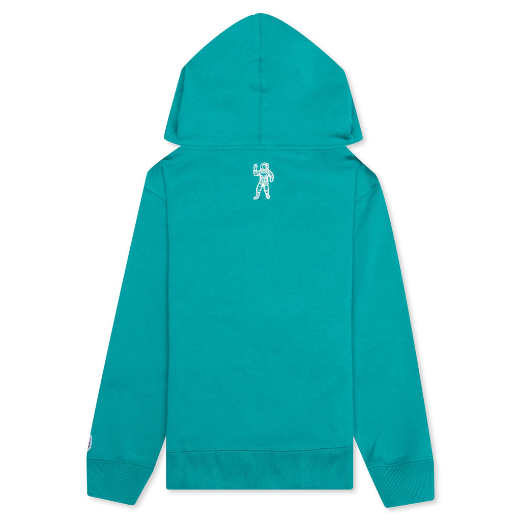 Kid's BB Script Hoodie - Blue Grass
