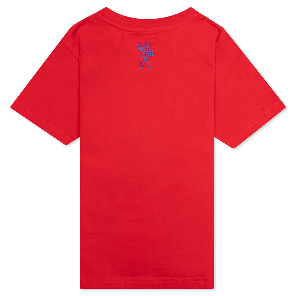 Kids BB Script S/S Tee - Goji Berry